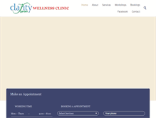 Tablet Screenshot of claritygarden.com